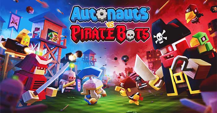 Autonauts vs Piratebots is a unique graphic-based action-strategy game