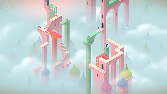 Lost in the wonderful and strange 3D world of Monument Valley game 