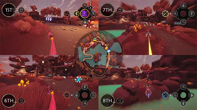 Join a broomstick race through the Wizarding World in Hex Rally Racers