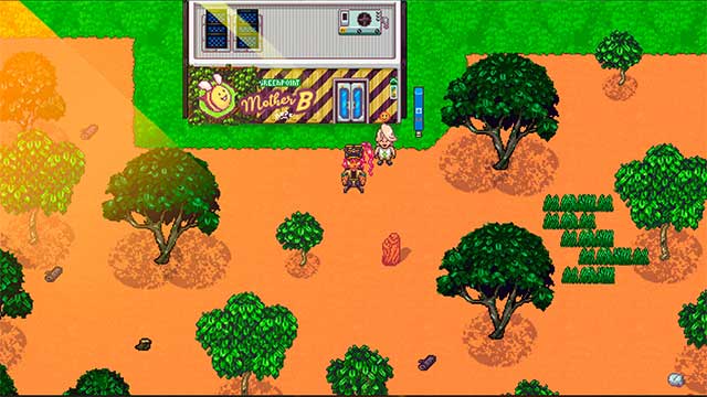 Build and survive on a deserted island together in The Spirit In The Woods game