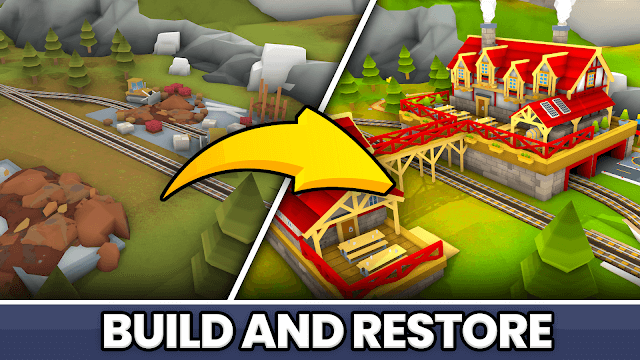 Build and renovate your city in this game. game Transport Tycoon Empire: City