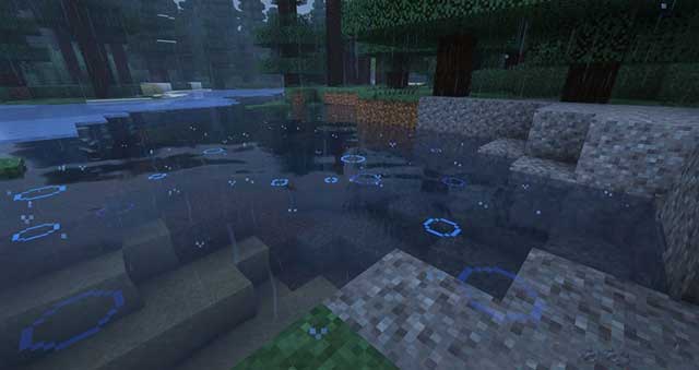 Visuality Mod will add a series of new visual effects to the environment in Minecraft