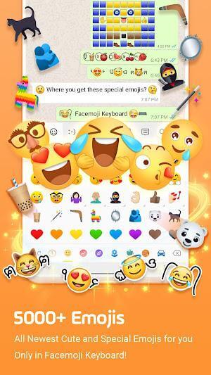 5000+ unique emoji