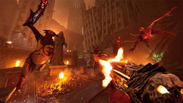Metal: Hellsinger is a rhythm FPS shooter with epic graphics 