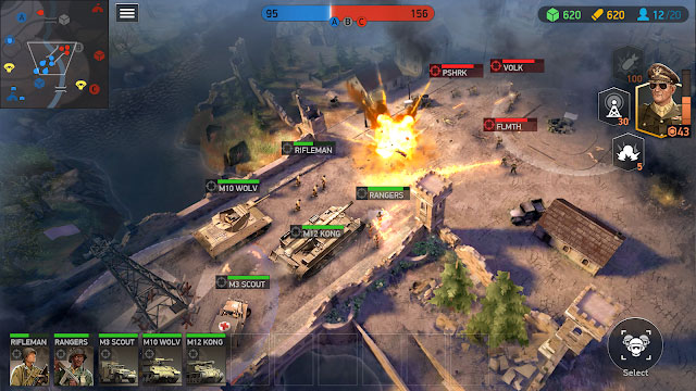 World War Armies is an engaging RTS war strategy game