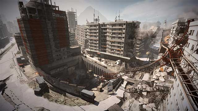 Enjoy 29 multiplayer maps with destructible environments