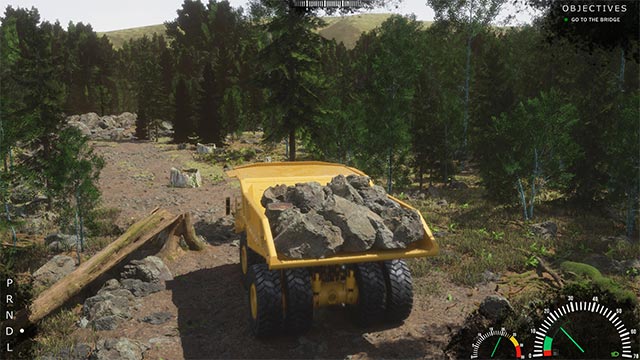 Face complex terrain while playing Heavy Truck Simulator game