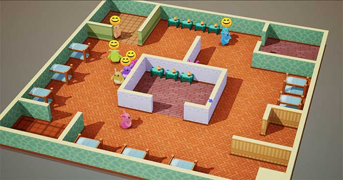 MonsterCare is a shelter management simulation game for cute monsters 