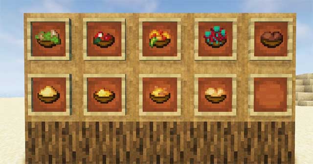 Vanilla Cookbook Mod will enrich the food in the game. more