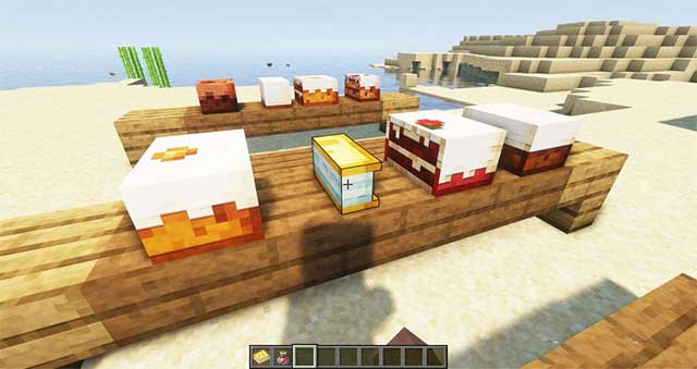 Vanilla Cookbook Mod will add more Minecraft 80 new dishes, 8 new cakes,...