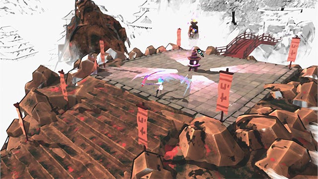 Arto game's gameplay is a mix of ARPG with puzzle adventure 