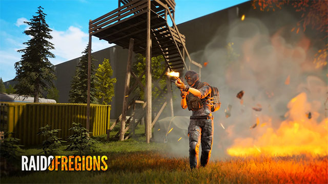  Raid of Region is a tactical shooting game that takes place between 4 teams, each team has 4 members