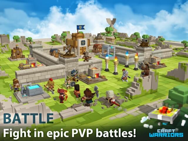 Fight in epic PvP battles