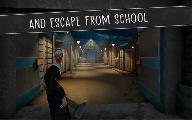 Find a way out of the abandoned school in Evil Nun Horror at School