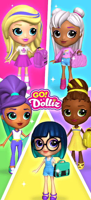 Unleash your creativity and dress up your dolls in Go Dolliz