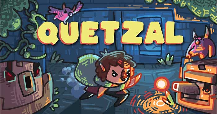 Go on a journey mystic in the cute arcade game Quetzal