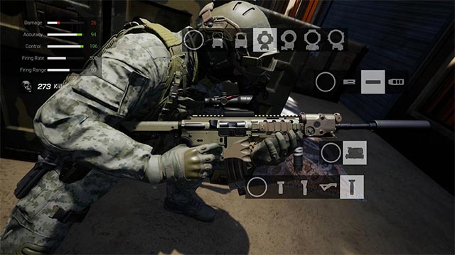 Equip rich weapons, gadgets, and abilities for members of the task force