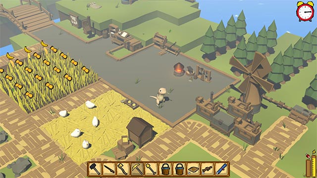 Cheaphaven is a light, relaxing farm game with all the action. farming, breeding, trading, building...