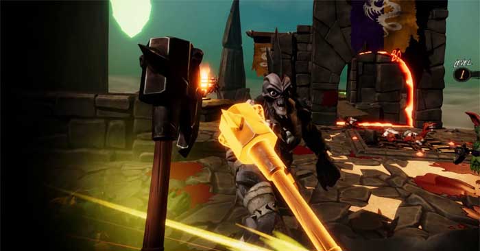 Barbaria is an outstanding action game in virtual reality