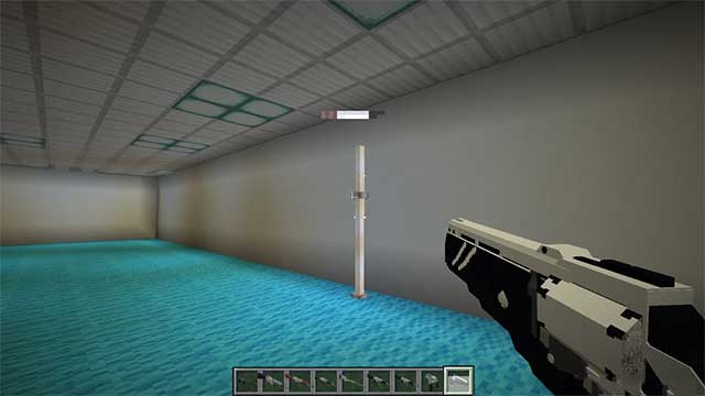 Players can use modern guns like AK, AR and Mac