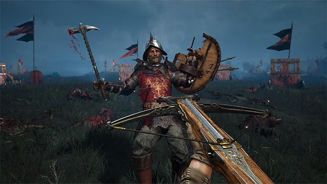 Discover a huge arsenal of weapons and many notable upgrades in the Chivalry II game 