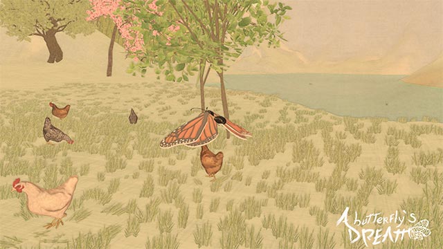 A Butterfly's Dream game takes you on a light and beautiful adventure