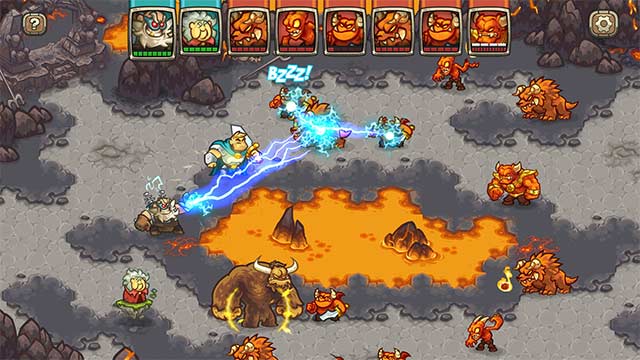 Master the brutal arena in Legends of Kingdom Rush game