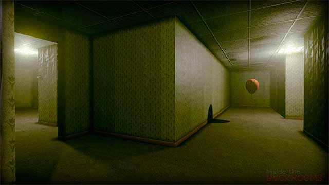 In the game there are many identical rooms that are haunting