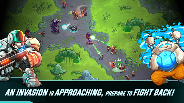 Enemy invaders are approaching, prepare to counterattack by join game Iron Marines Invasion