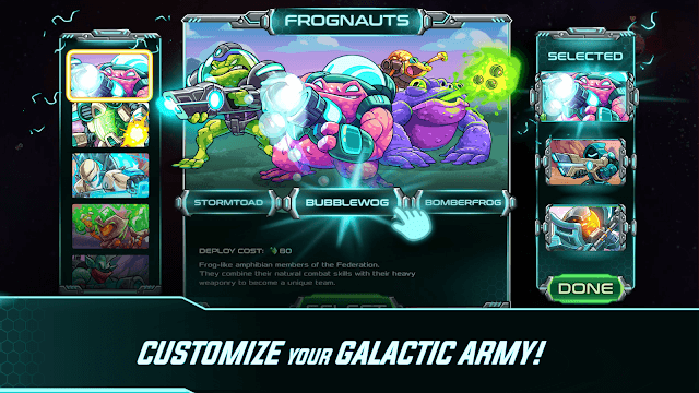 Customize your galactic army