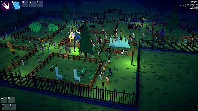 Manage the haunted zoo in the horror simulator The Eldritch Zookeeper 