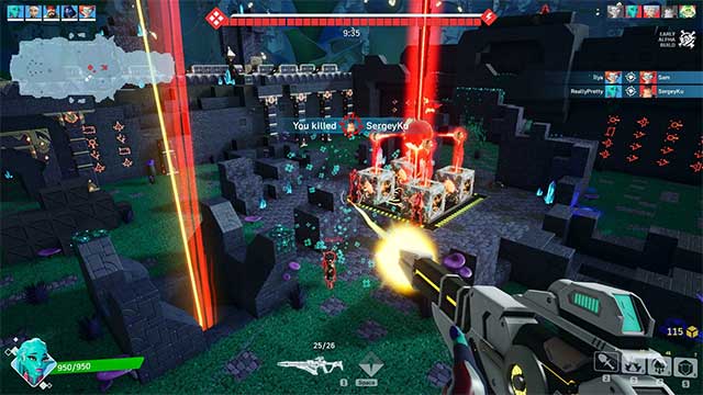 Block N Load 2 is a vibrant shooter in a creative sandbox world