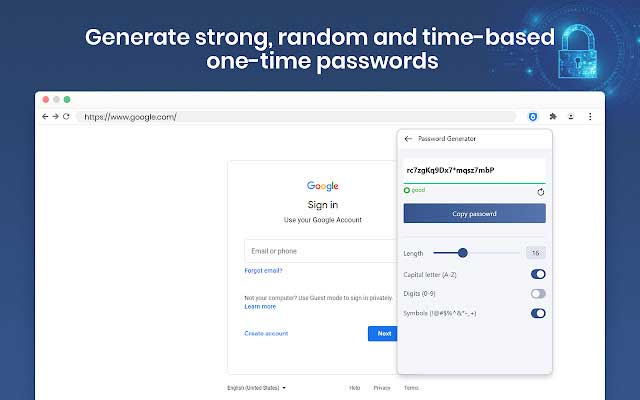  DualSafe can check the strength of each password