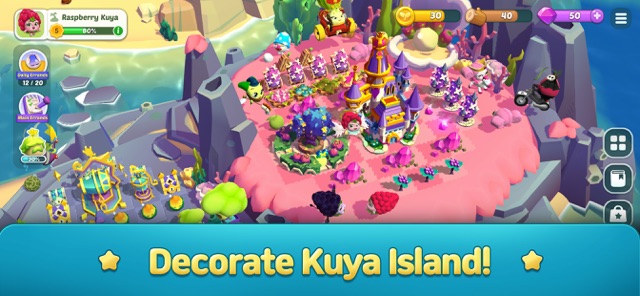 Decorate Kuya Island into a beautiful place in Merge Kuya Island