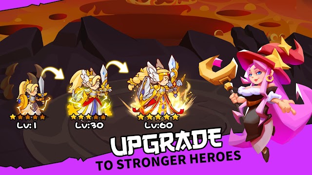Upgrade powerful heroes
