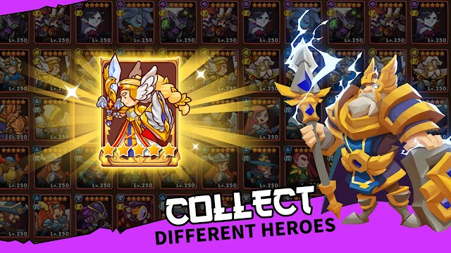 Collect different heroes