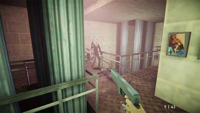 The game's weapons and music are as close to the James Bond theme as possible
