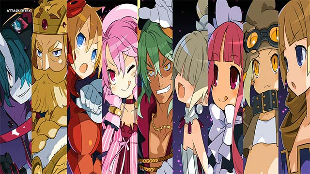 Dàn nhân vật đầy màu sắc và cá tính trong Disgaea 6 Complete game