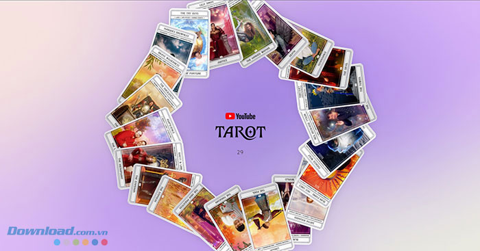 Hướng dẫn xem bói bài tarot bằng Tarot with YouTube