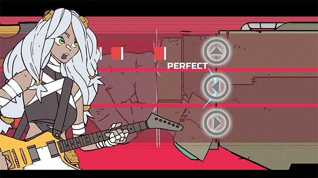 Infinite Guitar là game nhập vai chiến đấu trên nền nhạc guitar điện sôi động, bùng nổ