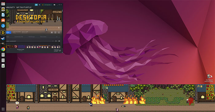Desktopia * Game xây ngôi làng Trung cổ trên desktop