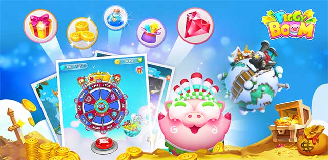 Piggy Boom online is a fun action game to play with you friends