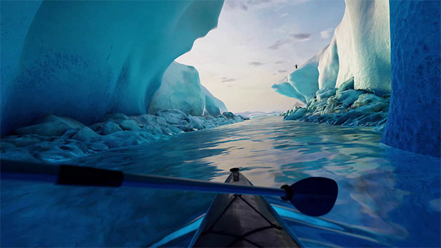 Kayak VR: Mirage realistically simulates the experience of sailing and kayaking on river
