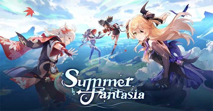 Phiên bản update Genshin Impact là 2.8 mang tên Summer Fantasia