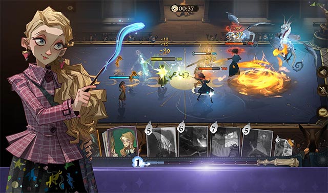 Game Harry Potter: Magic Awakened nổi bật với các trận đấu đối kháng thời gian thực