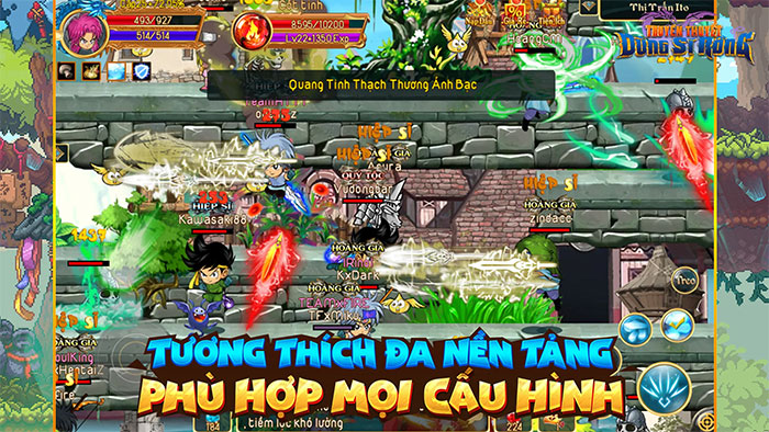 Dragon Hero Online Game Interface