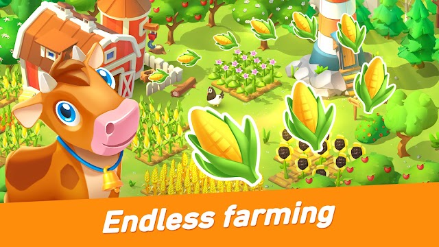 Enjoy the working life. relaxing farm in the game Goodville