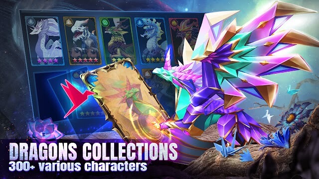 Collection dragon collection up to more than 300 individuals for gamers to choose