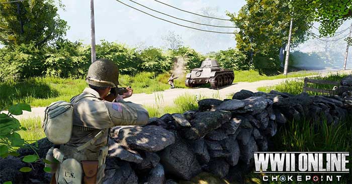 WWII Online: Chokepoint là game bắn súng nhiều người chơi lấy bối cảnh thế chiến 2