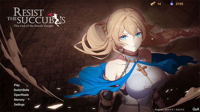 Play as the beautiful, seductive female warrior Celine in Resist the Succubus - The End game. of the Female Knight